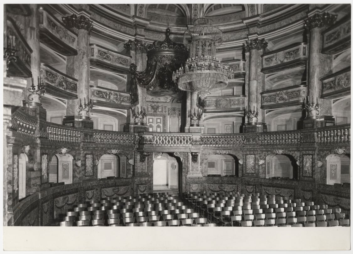 Il Teatro di Corte nella Reggia di Caserta, 1962