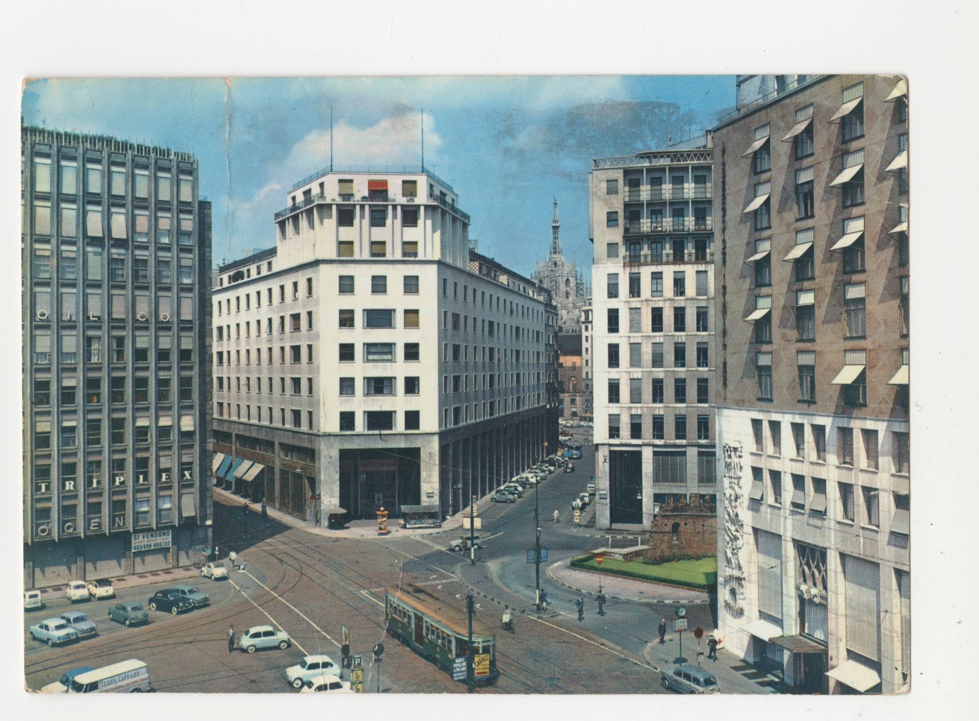 Piazza Missori, Milano, 1966