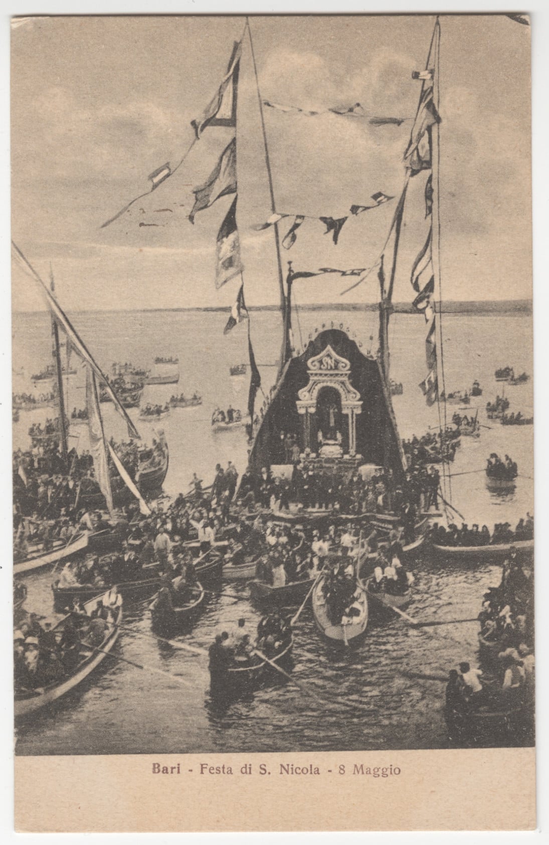 Bari, processione di San Nicola, 8 maggio, ca. 1920