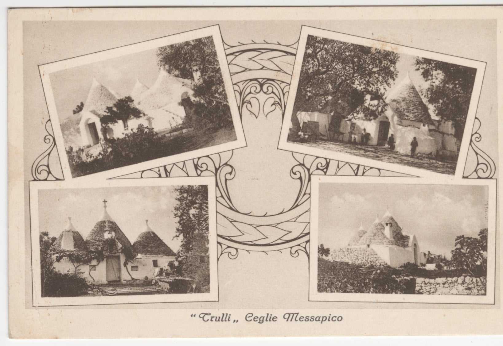 Trulli, Ceglie Messapico, ca. 1930