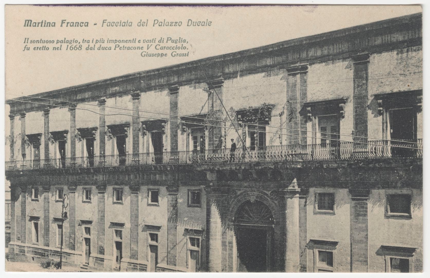 Palazzo Ducale, Martina Franca, ca. 1940
